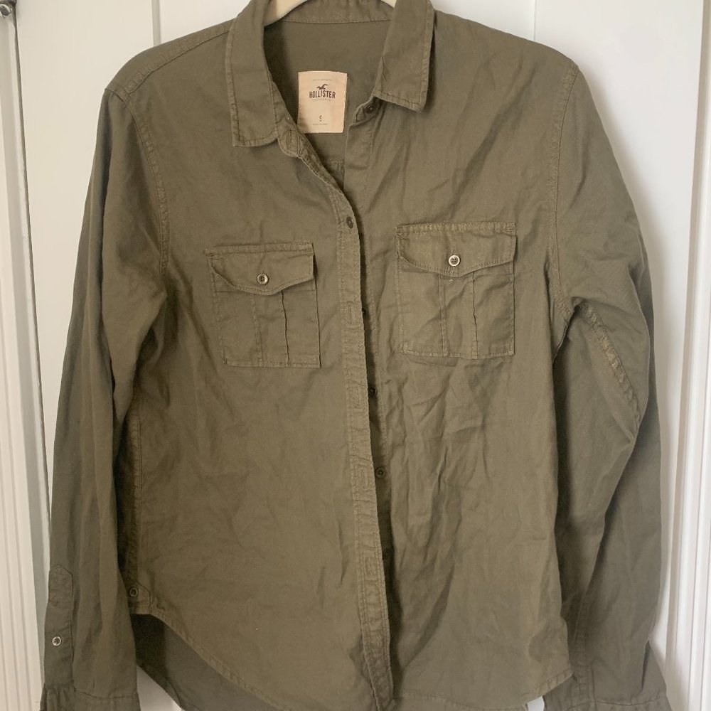 Hollister Long Sleeve Button Up